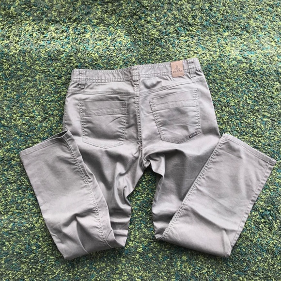 Prana Brown Denim Casual Pants - Picture 4 of 6